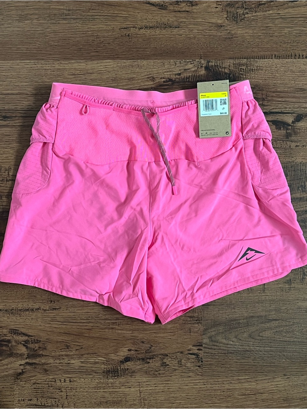 Nike Trail Dri Fit ADV 5” Brief Lined Running Shorts ‘Pink’ (size mens S)